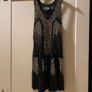 Miss Me sequin and stud party dress.